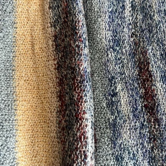 NWT Free People Multicolored Soft Knit Poncho Sweater | Boho Cottagecore Fairy S - Picture 5 of 6